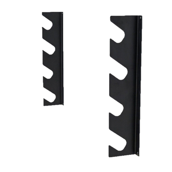 Οργανωτής τοίχου για γκαράζ και κήπο – Πολλαπλής χρήσης, χάλυβας από άνθρακα, 4-επίπεδη ραφιέρα, εγκατάσταση με βίδες, κατάλληλο για εξωτερικό κάμπινγκ και αποθήκευση σε σαλόνι