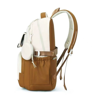 Σακίδιο σχολείο από Oxford ύφασμα, χωρητικότητα 20–35 L, αναπνεύσιμο, καμπύλοι ιμάντες ώμου, επένδυση από νάιλον