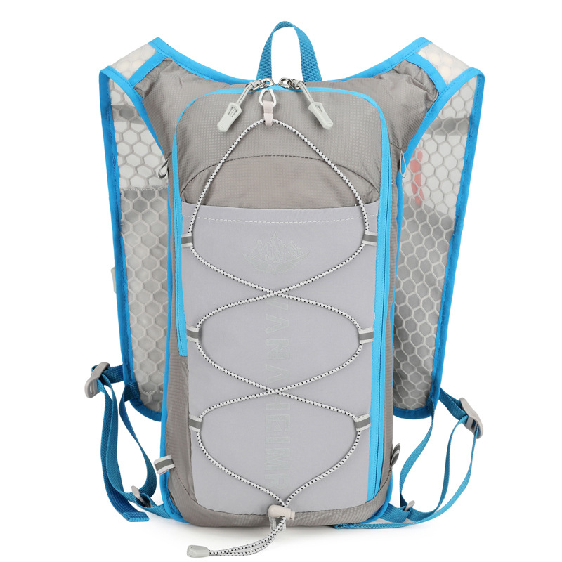 Piedzīvojumu mugursoma no diving-cloth, ārkārtīgi viegla, paplašināma, universāla, izliektas plecu siksnas