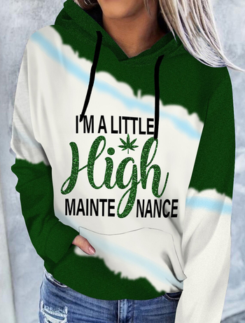 Пуловер суитшърт със 3D букви, мрежеста материя, кръгло деколте, дълги ръкави, Slim Fit