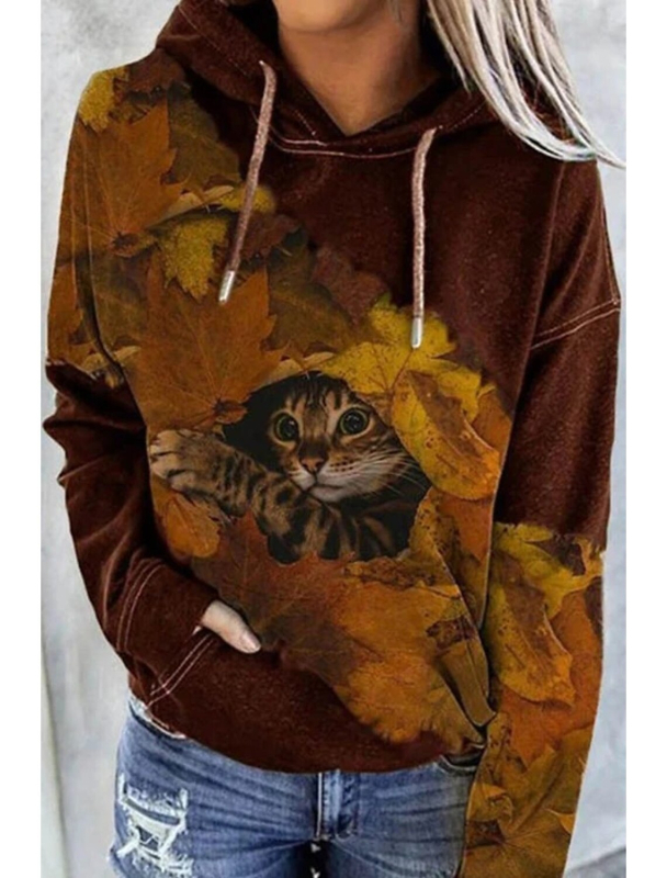 Пуловер суитшърт със 3D букви, мрежеста материя, кръгло деколте, дълги ръкави, Slim Fit