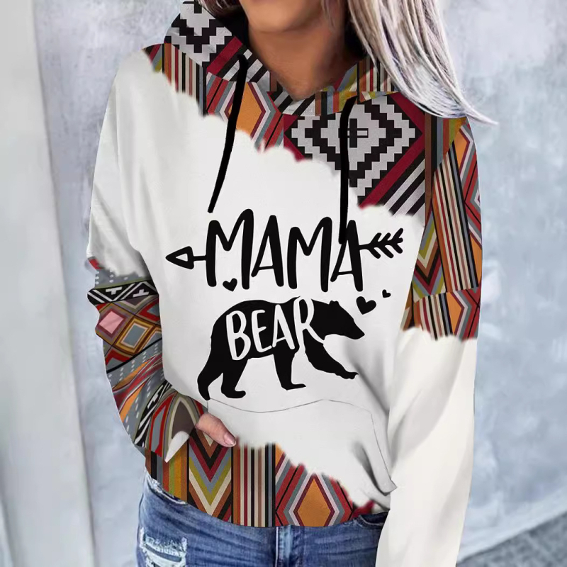 Пуловер суитшърт със 3D букви, мрежеста материя, кръгло деколте, дълги ръкави, Slim Fit