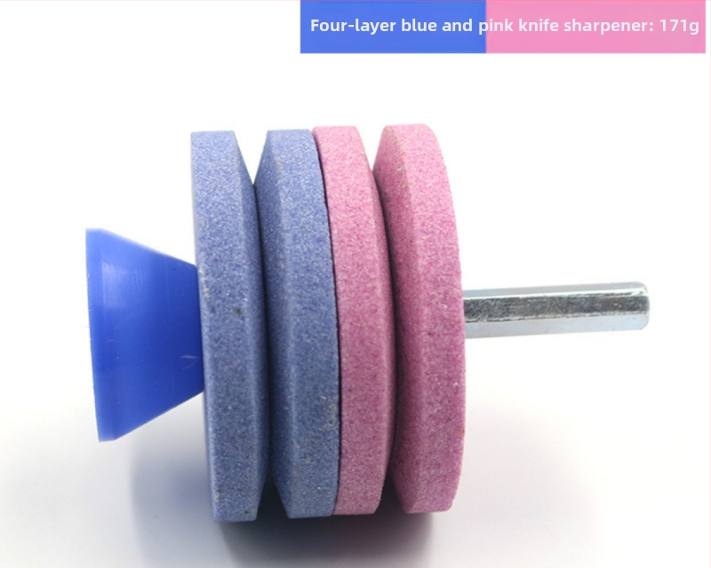 Заточвател за косачки – двойно-слоена индустриална шлифовъчна глава, износоустойчива, гранула 800, синтеринг, за градина и домашна употреба