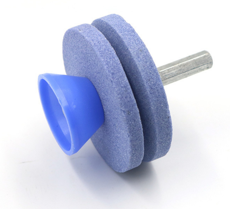 Заточвател за косачки – двойно-слоена индустриална шлифовъчна глава, износоустойчива, гранула 800, синтеринг, за градина и домашна употреба