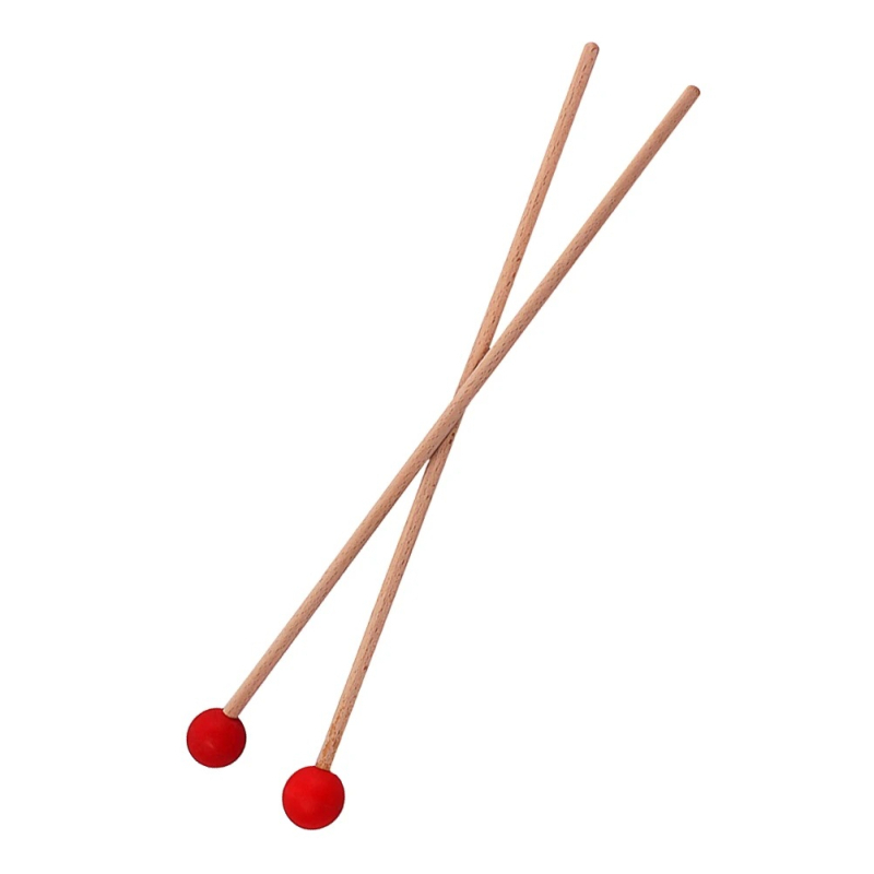 Malimba Mallet s silikonskom glavom i drvenom drškom od javora, model Malimba Mallet, za marimu i druge udarne instrumente