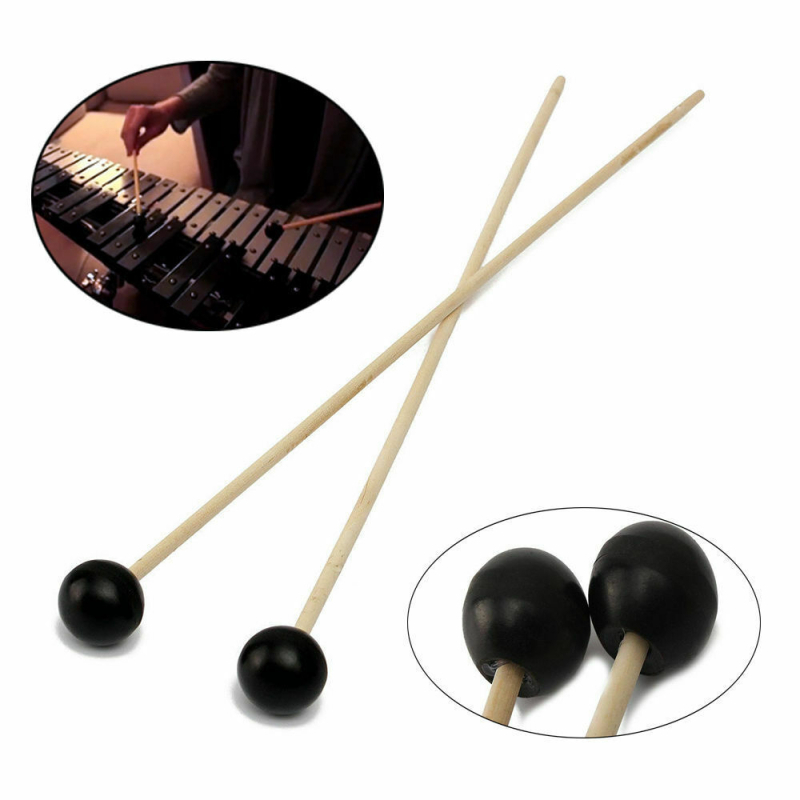 Malimba Mallet s silikonskom glavom i drvenom drškom od javora, model Malimba Mallet, za marimu i druge udarne instrumente