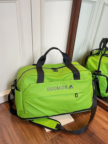 Unisex Cross-Border fitness torba za putovanje, proširujuća, 36–55L, Oxford tkanina, odjeljak za obuću, suho/mokro odjeljenje