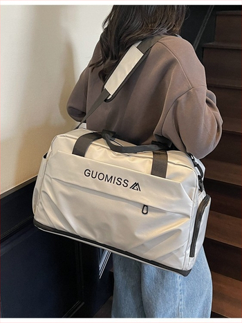 Unisex Cross-Border Fitness Τσάντα Ταξιδιού, Επεκτειόμενη, Διαχωρισμός Υγρών/Στεγνών, 36–55L, Oxford Ύφασμα, Ανεξάρτητο Διαμέρισμα Παπουτσιών