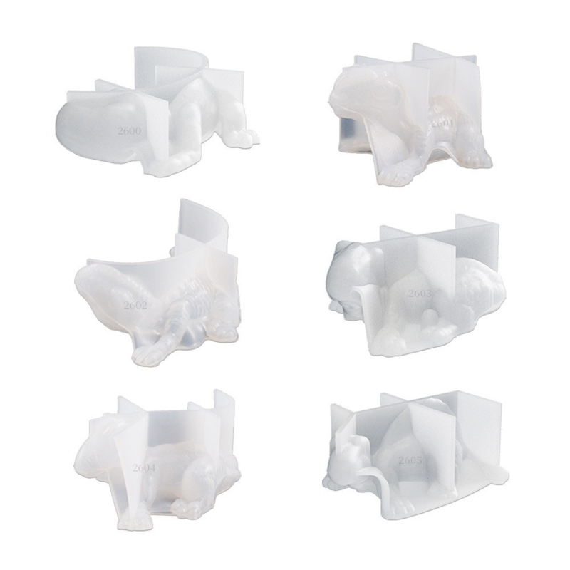 Silikonska forma za dinosaura - 3D Tyrannosaurus rex bebin privjesak DIY živice