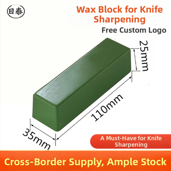 Terituspasta noadade jaoks koos peegelpoliseeriva vahaga, vahaplokk ja teritusõliga – sobib lõike- ja nahanoadele