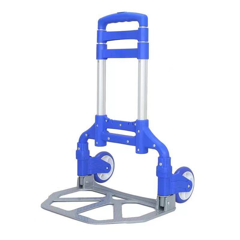 Sklopiva aluminijska ručna kolica, prijenosna, nosivost 75 kg, masa 3 kg, pakiranje 6 kom.