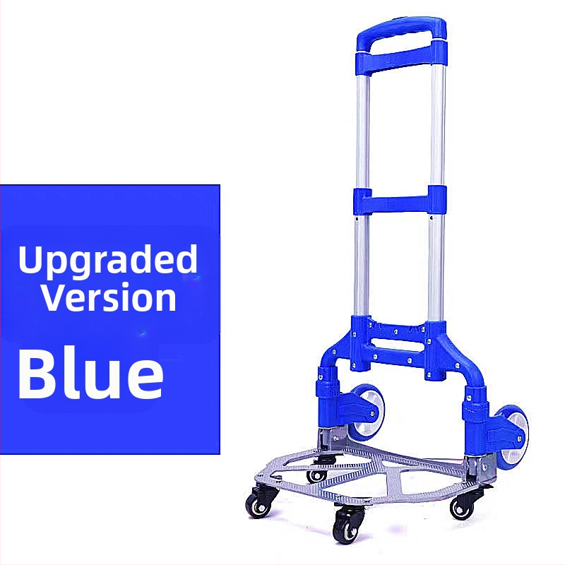 Sklopiva aluminijska ručna kolica, prijenosna, nosivost 75 kg, masa 3 kg, pakiranje 6 kom.