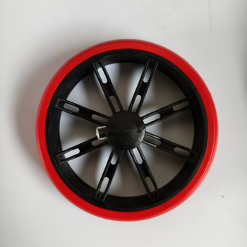 Αναδιπλόμενοι τροχοί καροτσιού αγορών με δυνατότητα ανάβασης σκαλοπατιών, τροχοί από αφρό και μηχανισμός γρήγορης απελευθέρωσης, κατάλληλοι για χειροκίνητα καρότσια