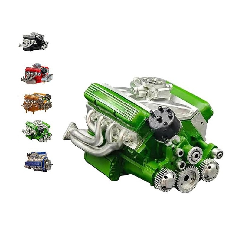 V8 двигател от смола - орнамент за домашен и офисен декор