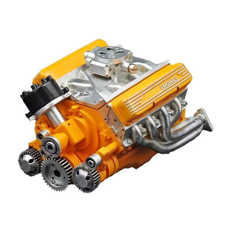 V8 двигател от смола - орнамент за домашен и офисен декор