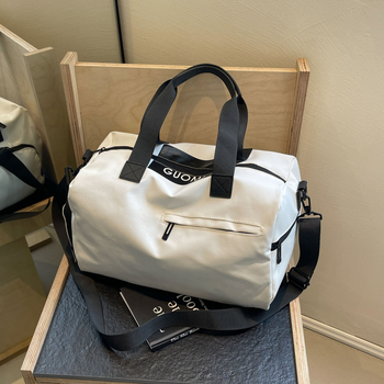 Torba za kratka putovanja preko ramena s odjeljkom za suho/mokro, 20–35 L, Oxford tkanina, ultra lagana, prozračna, vodootporna