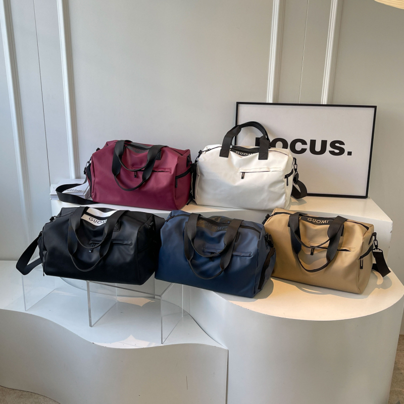 Torba za kratka putovanja preko ramena s odjeljkom za suho/mokro, 20–35 L, Oxford tkanina, ultra lagana, prozračna, vodootporna
