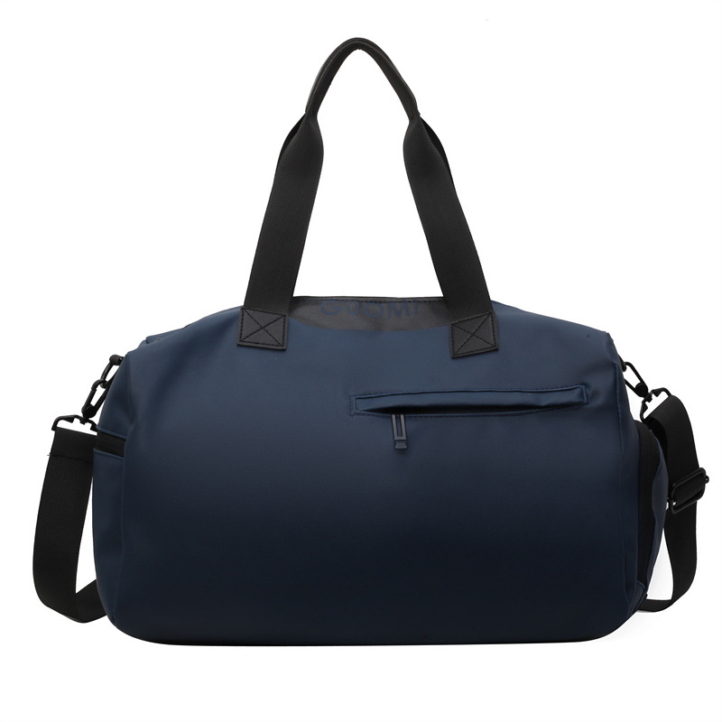 Torba za kratka putovanja preko ramena s odjeljkom za suho/mokro, 20–35 L, Oxford tkanina, ultra lagana, prozračna, vodootporna