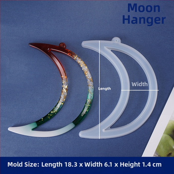 Καλούπι σιλικόνης για ρητίνη – Χριστουγεννιάτικα κρεμαστά, μη συμμετρικό σχήμα, Χριστουγεννιάτικη θεματολογία, φόρμα για κέικ