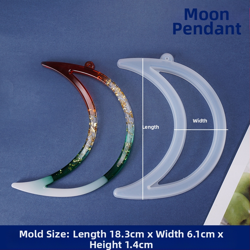 Силиконова форма за смола за коледни висулки - нерегулярна форма, коледна тематика, форма за печива