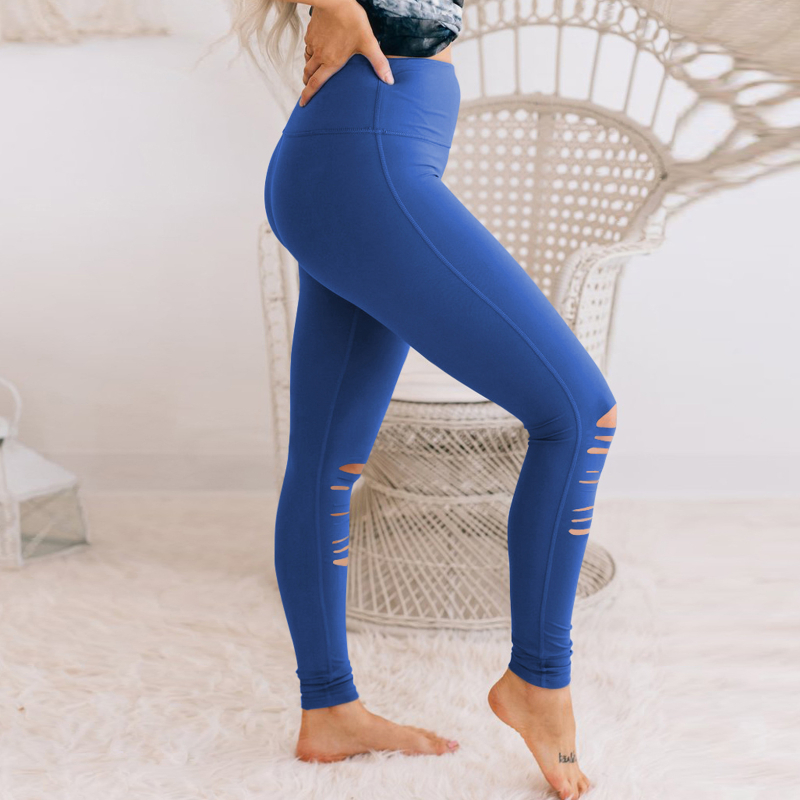 Legginsice s visokim strukom, 3/4 duljine, prozračne, tijesnog kroja (Milk Silk tkanina; 90-95% poliester; Spandex; visoka elastičnost; prozračnost)