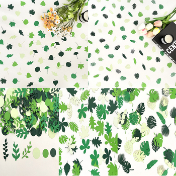 Κομφετί σε σχήμα φύλλου από χαρτί, 100 τεμάχια, για διακόσμηση γενεθλίων και διαμόρφωση χώρου εκδήλωσης