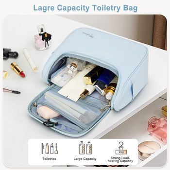 Козметично и тоалетна чанта, изработена от найлон; подплата от полиестер; дишаща и подходяща за съхранение; унисекс; сезон лято 2024