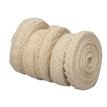 Памучна дантела за спално бельо и домашен текстил, марка DIY Wemo, ролка 10 ярда, памучна нишка, тегло на ролката 36 g, 56 g, 35 g, 43 g или 70 g