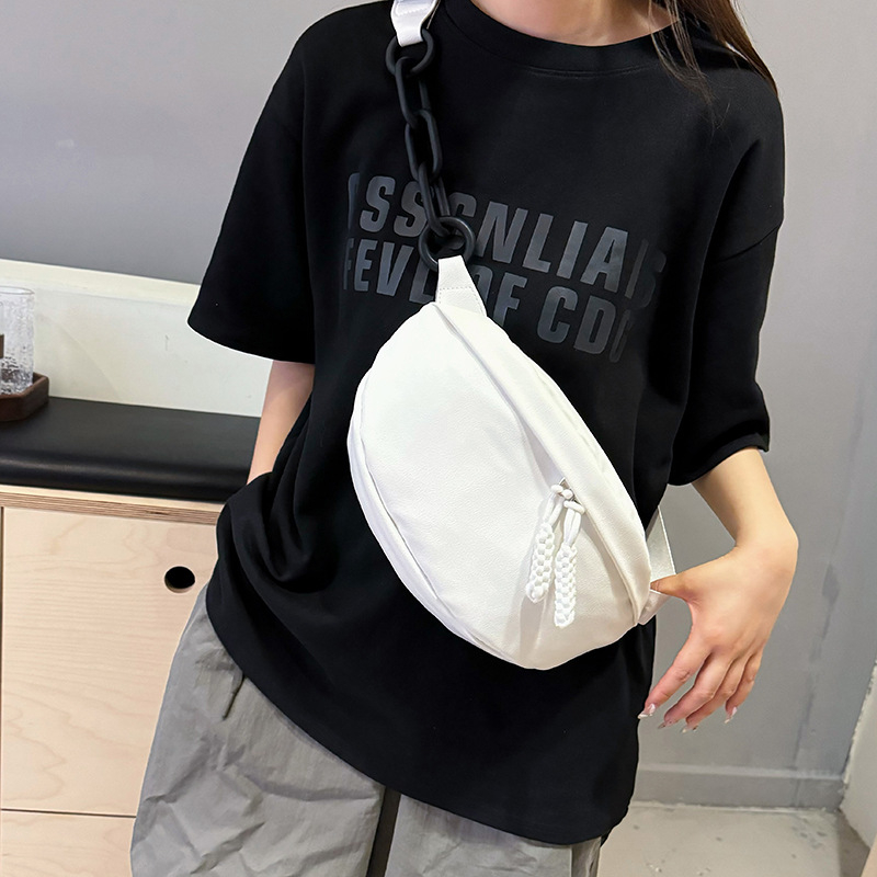 PU žena saddle torba, jesen 2023, zatvaranje na zip, poliester podstava, skriveni džep sa zatvaračem