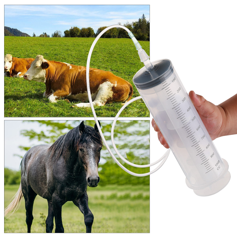 Tongji műanyag fecskendő nagy szájjal, Anyag: műanyag, Testreszabás nélkül