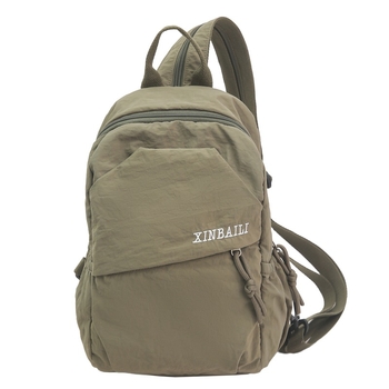 Τσάντα crossbody για άνδρες και γυναίκες, street fashion νάιλον, καλοκαίρι 2025 (Street fashion, Νάιλον, Καλοκαίρι 2025, Φερμουάρ, Λαμιναρισμένη εσωτερική θήκη)