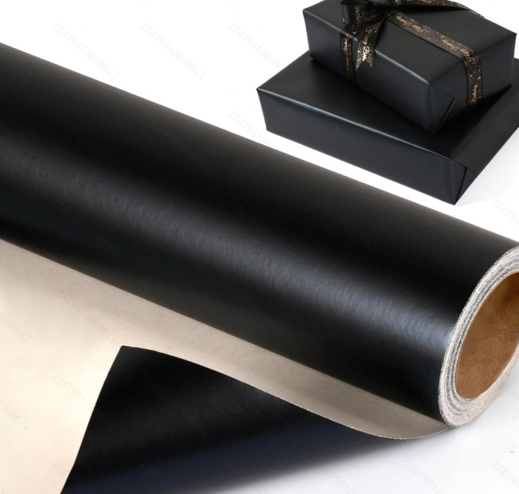 Хартия за опаковане на подаръци с метално фолио - за поводи като празници, партита, сватби, рождени дни и Коледа - Подаръчна опаковка - термоусукващ филм