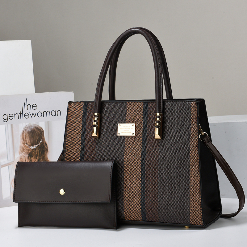 Дамска PU чанта през рамо – градски минималистичен стил, голям капацитет, хоризонтална квадратна форма, цип за отваряне, полиестерна подплата