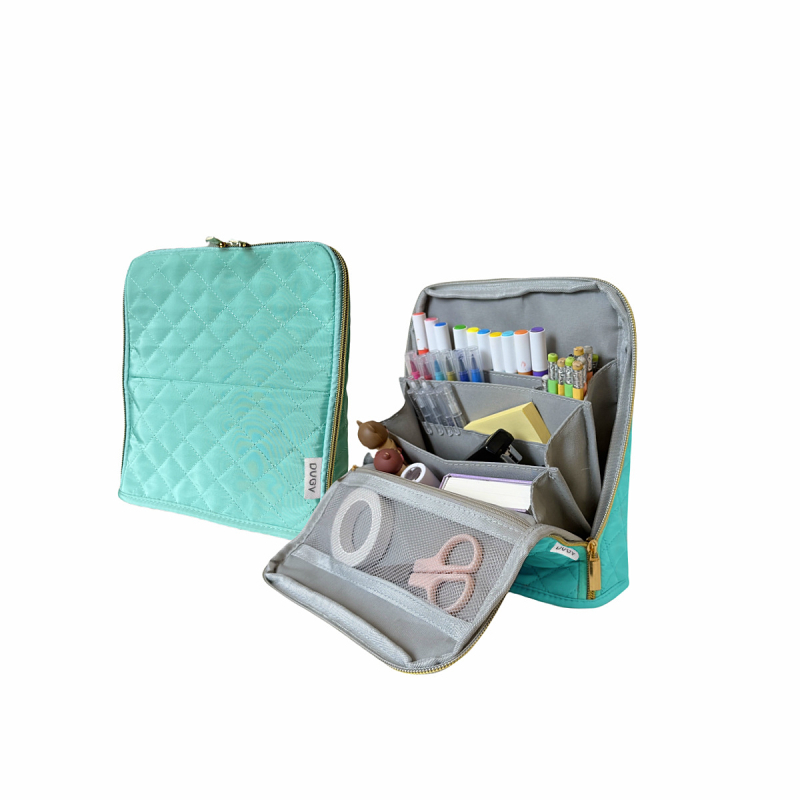 Мултифункционална чанта за съхранение: козметика и канцеларски принадлежности, вертикална конструкция, полиестер, обща употреба, корейски стил