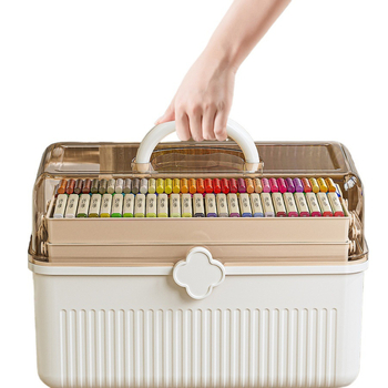 Κουτί εργαλείων για μαθητή-καλλιτέχνη, φορητό γραφείο για σχέδια, μοντέλο 985, κατάλληλο για αποθήκευση στο αυτοκίνητο, χωρίς συναρμολόγηση, σχέδιο 69850