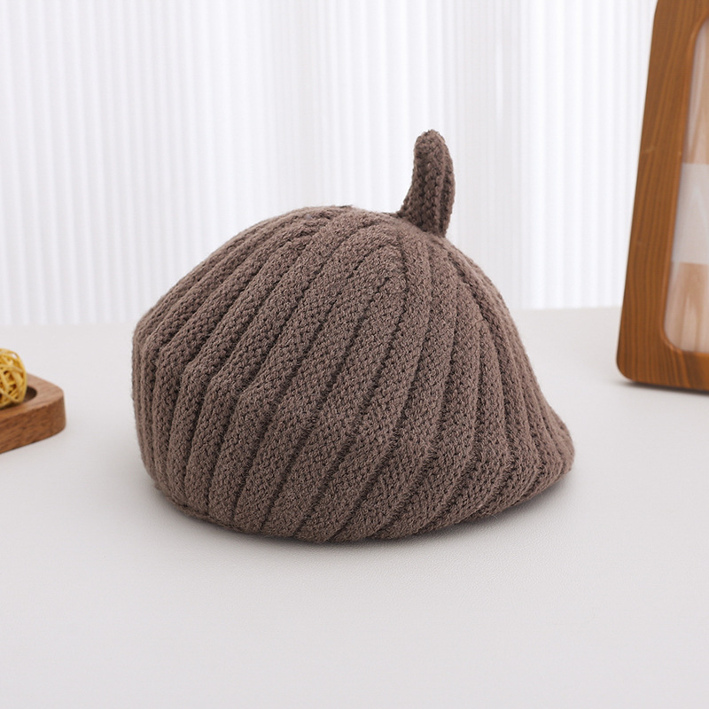 Baba kötött beret - Akril 100%, Tél 2024, Légáteresztő, Meleg, Szélálló