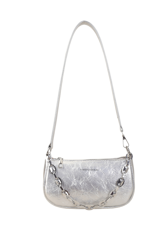 Crossbody torba kvadratnog oblika, PU materijal, zatvarač, unutarnji džep, podstava od poliestera