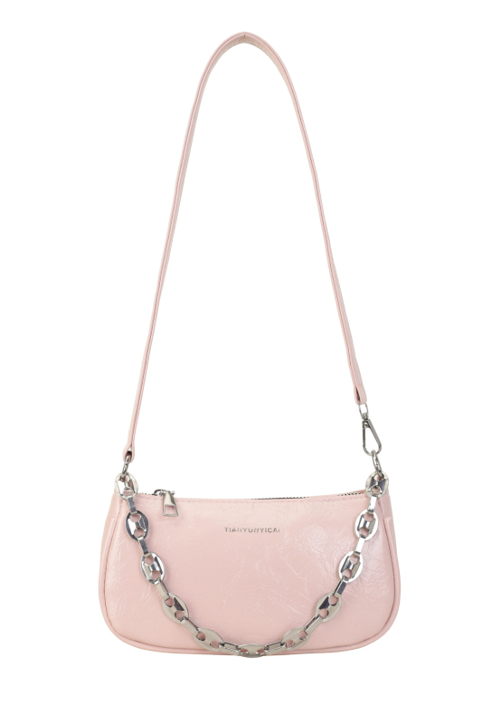 Crossbody torba kvadratnog oblika, PU materijal, zatvarač, unutarnji džep, podstava od poliestera