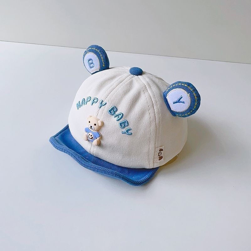 Dječja baseball kapa s kratkim šiltom, kupolasti vrh, zaštita od sunca, prozračna, otporna na vjetar, za uzrast 0–2 godine