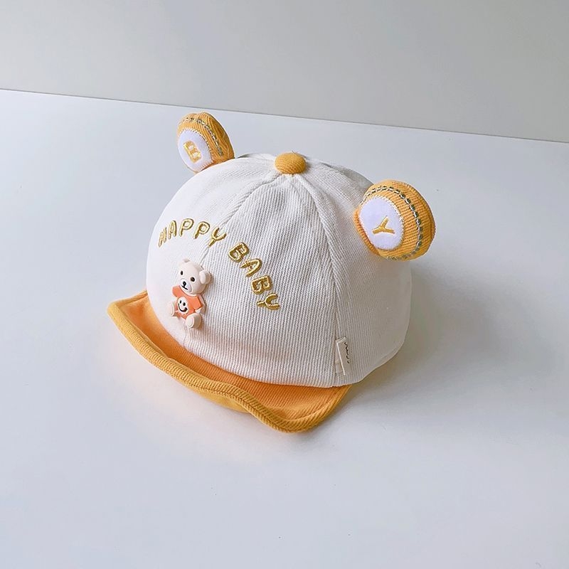 Dječja baseball kapa s kratkim šiltom, kupolasti vrh, zaštita od sunca, prozračna, otporna na vjetar, za uzrast 0–2 godine