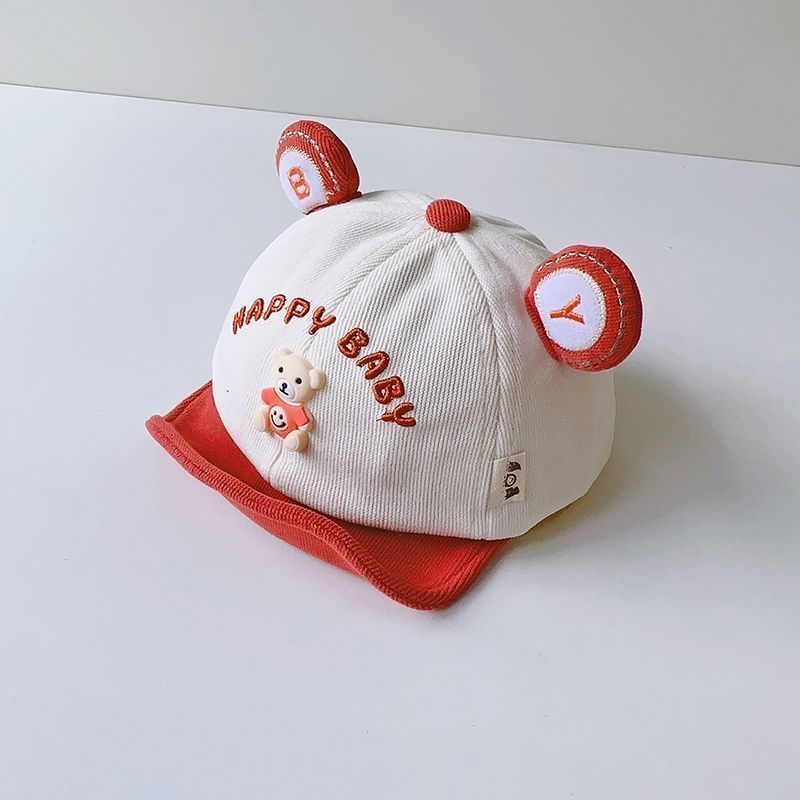 Dječja baseball kapa s kratkim šiltom, kupolasti vrh, zaštita od sunca, prozračna, otporna na vjetar, za uzrast 0–2 godine