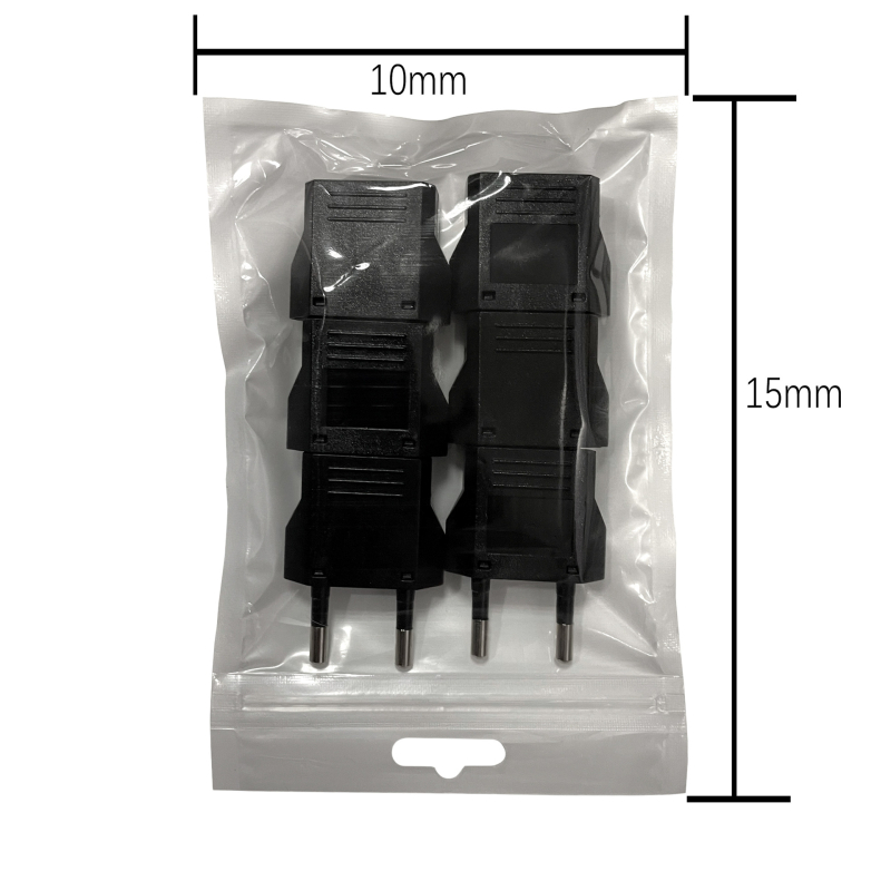 Xinrongbao 6 vnt US–EU kištukų adapteriai Italijos ir Šveicarijos kištukams