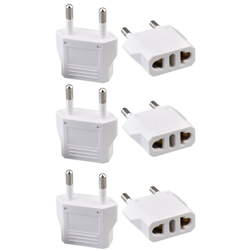 Xinrongbao 6 vnt US–EU kištukų adapteriai Italijos ir Šveicarijos kištukams