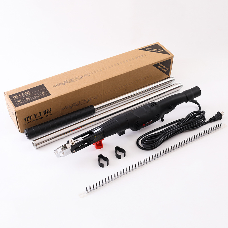 Верижен пистолет за пирони — електрически автоматичен завинтвач, 24V литиева батерия, кръстосана глава, тегло 0.5 кг, марка Chensheng