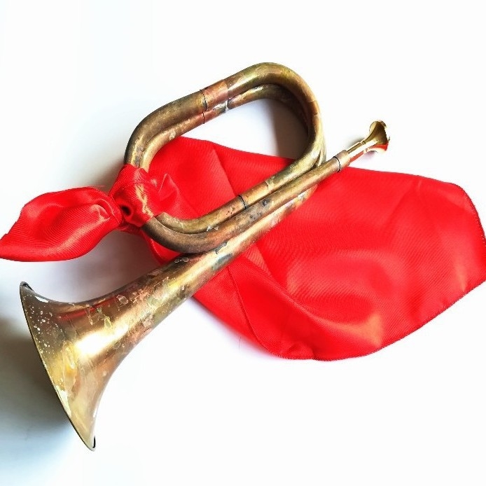 Militārā trompete BMQALS BMQ005, kartona iepakojums