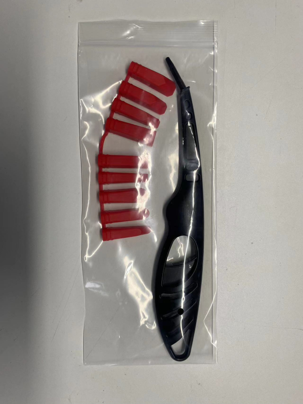 Стъклен уплътнителен шпакел, комплект от 10 части, 9-в-1 глави за фугиране на врати и прозорци