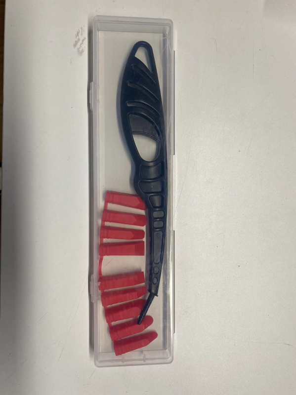 Стъклен уплътнителен шпакел, комплект от 10 части, 9-в-1 глави за фугиране на врати и прозорци