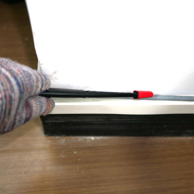 Стъклен уплътнителен шпакел, комплект от 10 части, 9-в-1 глави за фугиране на врати и прозорци