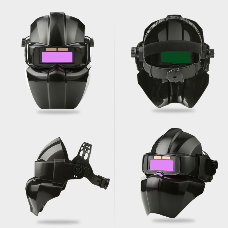 Automātiski tumšā za metināšanas maska ar galvas uzvilkamu cepuri; Zīmols: Other; Materiāls: Other; Pielietojums: Other