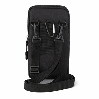 Pásová taška na telefón pre mužov, Oxford textília, proti krádeži, mestský minimalistický štýl